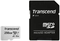 Карта памяти Transcend micro SDXC 256Gb 300S UHS-I U3 V30 A1 + ADP (100/40 Mb/s)