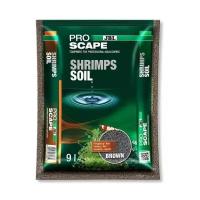 JBL ProScape ShrimpsSoil BROWN - Специальный грунт для аквариумов с креветками, коричневый, 9 л