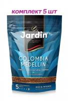 Кофе растворимый Jardin Colombia Medellin, м/у, 150 г (комплект 5 шт.) 6010149