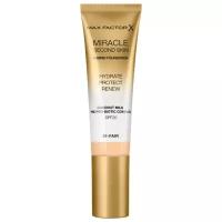 MAX FACTOR Тональная основа Miracle Touch Second Skin, № 1 Fair 30 мл