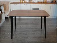 Стол кухонный прямоугольный раздвижной Шпон Ореха 120см х 70см планер