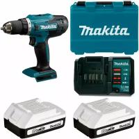 Аккумуляторная дрель-шуруповерт MAKITA DF488DWAE