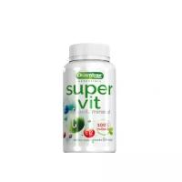 Витамины для женщин и мужчин, 120 капс, Quamtrax Nutrition Super Vit, витаминно-минеральный комплекс для поддержания здоровья