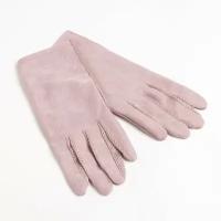 MINAKU Перчатки женские MINAKU однотонные, 24 см, цв.светло-фиолетовый
