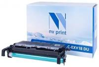 Барабан NV Print C-EXV18 DU для принтеров Canon iR1018/ iR1018J/ iR1020/ iR1020J/ iR1022/ iR1022F/ iR1022i/ iR1022iF/ iR1024A/ iR1024i/ iR1024iF, 26900 страниц