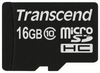 Карта памяти 16GB Transcend TS16GUSDC10 microSDHC Class 10