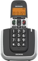 Радиотелефон Decross DECT DC1004 черный