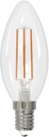 Лампа светодиодная филаментная диммируемая Uniel E14 9W 4000K прозрачная LED-C35-9W/4000K/E14/CL/DIM GLA01TR UL-00005186