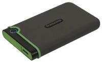 Внешний жесткий диск 2.5" 1Tb Transcend StoreJet 25M3 TS1TSJ25M3S, USB3.1 серый