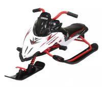 YMC13001LX Yamaha Apex Snow Bike with LED-light, мягкое сиденье, white red