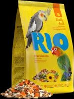 RIO Корм для средних попугаев, пакет 1 кг*4 шт