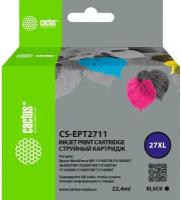 Картридж струйный Cactus CS-EPT2711 27XL