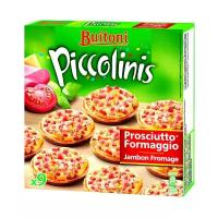 Buitoni Замороженная пицца Piccolinis с ветчиной и сыром (9 minis) 270 г