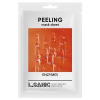 L.Sanic тканевая маска Enzymes Peeling Mask Sheet обновляющая с энзимами