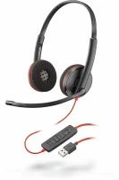 Компьютерная гарнитура Plantronics Blackwire 3220 USB-A (209745-201), черный