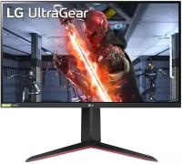 LG Монитор LG 27" UltraGear 27GN650-B черный/красный IPS LED 1ms 16:9 HDMI матовая HAS Piv 1000:1 350cd 178гр/178гр 1920x1080 144Hz G-Sync DP FHD 7.2кг 27GN650-B. ARUZ