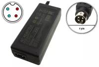 Адаптер (блок) питания 12V, 5A, 60W, 4-pin VN (HASU12FB), для телевизора Rolsen; POS терминала Firich и др