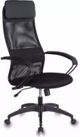 Кресло Easy Chair VBEChair-655 TTW сетка/ткань черный, пластик 1027781