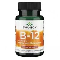 Vitamin B-12, 500 мкг, 90 г, 100 шт
