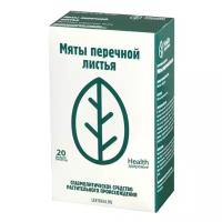 Здоровье Health листья Мяты перечной ф/п, 30 г, 20 шт