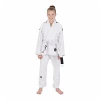 Кимоно для джиу-джитсу tatami fightwear, размер 140-145, белый