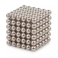 Куб из магнитных шариков Forceberg Cube "Неокуб", 5 мм, стальной, 216 элементов