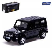 Джип инерционный Автоград Mercedes-benz G63 AMG, 1:32, открываются двери, инерция, черный (554991)