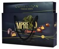 Импрессо PREMIUM набор шоколадных конфет, черный 424 гр