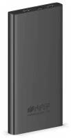 Внешний аккумулятор (Power Bank) HIPER Metal10K, 10000мAч, темно-серый [metal 10k space gray]