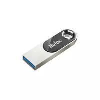 Флеш-накопитель USB 3.0 64GB Netac U278 чёрный/серебро