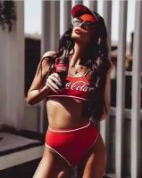 Купальник Кока Кола раздельный XL