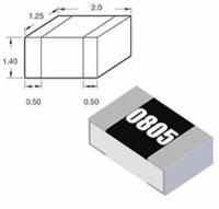 100шт. резистор SMD 0805 750кОм (килоОм), 5%, Gembird
