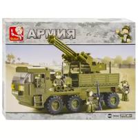 Конструктор SLUBAN Сухопутные войска 2 Тяжелый транспортер M38-B0302