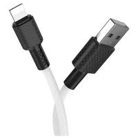 Кабель зарядки USB HOCO X29 Superior для Lightning, 2.0 A, длина 1.0 м, белый, 6957531089711