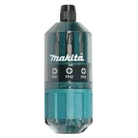 Отвертка с набором бит Makita B-28905, 18 предм., зеленый