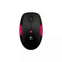 Беспроводная компактная мышь Logitech Wireless Mouse M345 Black-Pink USB