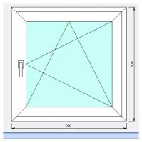 ПВХ окна ш900*в900