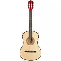 Классическая гитара бежевая, Размер 7/8 (38 дюймов) Belucci BC3805 N