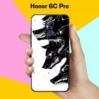 Силиконовый чехол на Honor 6C Pro Волки / для Хонор 6Ц Про