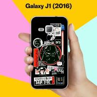 Силиконовый чехол на Samsung Galaxy J1 (2016) Набор 30 / для Самсунг Галакси Джей 1 (2016)