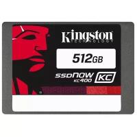 Твердотельный накопитель Kingston SSDNow KC 512 ГБ SATA SKC400S37/512G