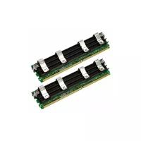 Оперативная память Transcend 4 ГБ (2 ГБ x 2 шт.) DDR2 667 МГц FB-DIMM CL5 TS4GNEFS24