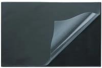 Коврик на стол Attache Economy 530х660 мм, черный с прозрачным верхним листом