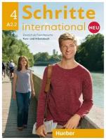 Schritte international Neu 4. A2.2. Kursbuch+Arbeitsbuch+CD zum Arbeitsbuch