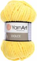 Пряжа YarnArt Dolce лимонный (761), 100%микрополиэстер, 120м, 100г, 3шт