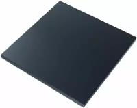 Столешница квадратная из массива сосны, 60х60х4 см, цвет антрацит