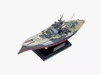 Британский линкор HMS Warspite класса Queen Elizabeth, сборная модель корабля из пластика, М. 1:350, Academy (Корея)