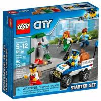 Конструктор LEGO City 60136 Набор для начинающих Полиция