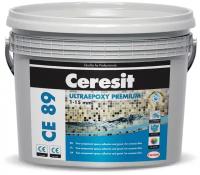 Затирка Ceresit CE 89 Ultraepoxy premium, 2.5 кг, 809 Concrete Grey