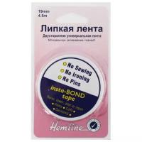 Лента клеевая двусторонняя на бумажной основе, 4.5 м, Hemline